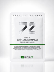 Histolab Маска для проблемної шкіри з азуленом Glyzin Azulene Ampoule Complex Sheet  Mask 72