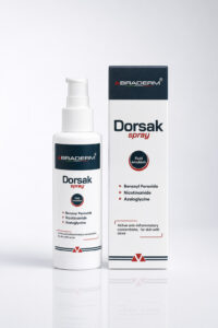 Braderm Активний протизапальний спрей з Бензоїл пероксидом 6% Дорсак Dorsak Spray, 100 мл.